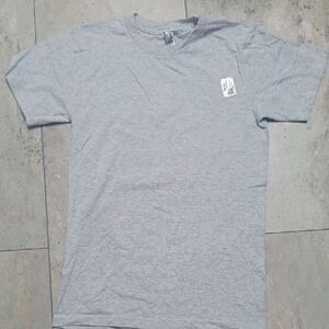 Alstyle Light Gray Men's Short Sleeve Tee